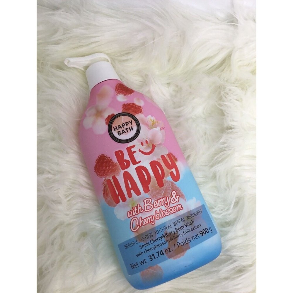 Body Wash Happy Bath ~ Berry Cherryblossom 31.74 fl oz Each